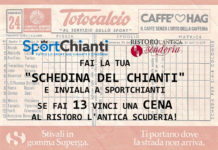 Fai la Schedina del Chianti: se fai 13 vinci una cena al Ristoro L’Antica Scuderia!