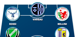 Rossi-Bellini-Vargas, un attacco da 6 reti per la Top 11 del Chianti