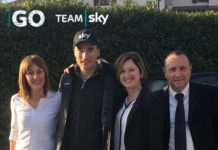 Strade Bianche: il super Team Sky è stato ospite a Barberino Tavarnelle