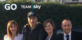 Strade Bianche: il super Team Sky è stato ospite a Barberino Tavarnelle