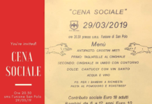 Cena sociale per l’Acd San Polo: il 29 marzo. A tavola… a tutto cinghiale!