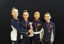 Il Gabbiano, lo splendido 2° posto di Rachele, Viola, Sara e Greta al campionato Allieve Gold