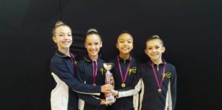 Il Gabbiano, lo splendido 2° posto di Rachele, Viola, Sara e Greta al campionato Allieve Gold