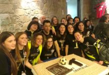 Calcio a 5 femminile: in 200 a cena per celebrare la vittoria delle Chiantigiane