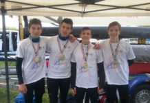 Canoa K4 5000 Ragazzi: l’imprunetino Massimiliano Martire campione italiano