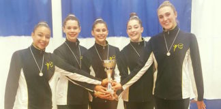Rosy, Allegra, Gaia, Asia e Marta: una super squadra da 1° posto per Il Gabbiano