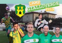 Camp gialloverde 2019, protagonisti i giocatori della prima squadra della Sancascianese