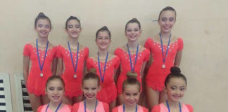 Il Gabbiano al campionato d’insieme Uisp, tre squadre su tre sul podio regionale