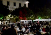 Grassina festeggia una stagione fantastica: tanta gente in piazza e fuochi rossoverdi in cielo