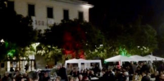 Grassina festeggia una stagione fantastica: tanta gente in piazza e fuochi rossoverdi in cielo