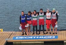 Bronzo internazionale a Mantova per l’imprunetino Massimiliano Martire nel K2 1000 mt