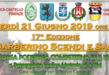 Barberino Scendi e Sali: venerdì 21 giugno si corre nella magia del calar della sera
