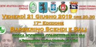 Barberino Scendi e Sali: venerdì 21 giugno si corre nella magia del calar della sera