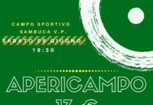 Più forti del maltempo: sabato 8 giugno l’Apericampo dentro lo stadio della Sambuca