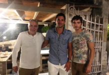 Giovanni Simeone festeggia i suoi 24 anni al Ristoro l’Antica Scuderia a Badia a Passignano