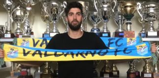 L’ex difensore di Grassina e Antella Massimo Lovari è un nuovo giocatore del Valdarno