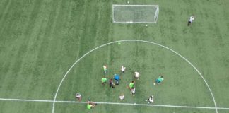 FOTO / Cerbaia: la preparazione dei ragazzi di Mauro Tramacere Falco si vede anche dal drone