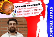 San Casciano Basket (Basket Impruneta e BTB Tavarnelle): Emanuele Marcheselli per i piccoli