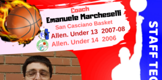 San Casciano Basket (Basket Impruneta e BTB Tavarnelle): Emanuele Marcheselli per i piccoli