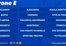 Serie D, ecco i gironi 2019/2020. Niente sorprese: Grassina e San Donato Tavarnelle con umbre e laziali