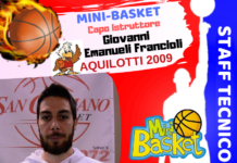 23 anni, quinto anno da istruttore al San Casciano Basket: Giovanni Emanueli Francioli