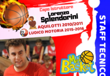 MiniBasket, uno degli istruttori è giovanissimo ma già esperto: Lorenzo Splendorini