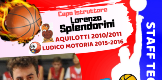 MiniBasket, uno degli istruttori è giovanissimo ma già esperto: Lorenzo Splendorini