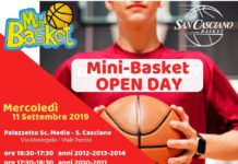 Minibasket: mercoledì 11 settembre Open Day per il San Casciano Basket
