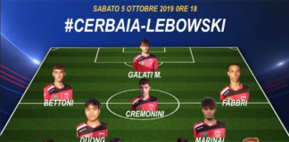 Juniores provinciali: un gran bel Cerbaia blocca la corazzata Centro Storico Lebowski