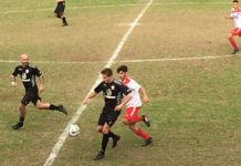 Sfortuna Belmonte: una traversa, un rigore tirato alto. Il Vaggio Pian di Scò non perdona: 2-0