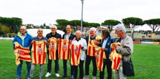 Leoni per Sempre, Poggibonsi ha celebrato i giocatori che hanno scritto la storia giallorossa