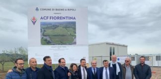 Centro sportivo a Bagno a Ripoli, sopralluogo sui terreni: “Per trasformare il sogno viola in realtà”