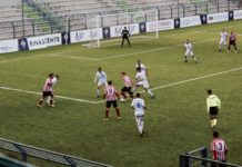 La Rondinella riprende due volte il Cubino: decisivo Tofanari dopo i gol di Geri e De Vincentiis