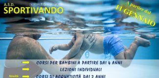 Novità dall’11 gennaio alla Blue Clinic di Bagno a Ripoli: nuovi corsi per piccolissimi