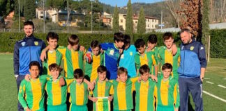 Sancascianese, i 2006 a Coverciano in amichevole: 1-1 con la rappresentativa femminile