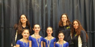 Ginnastica ritmica: grandi soddisfazioni per l’Asd Il Gabbiano al Regionale Uisp