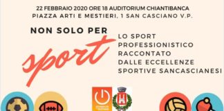 I giovani sancascianesi incontrano le eccellenze sportive del territorio: sabato 22 febbraio