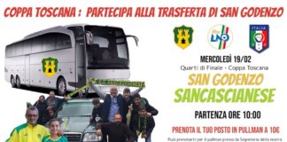 Sancascianese verso la trasferta di Coppa a San Godenzo: ancora qualche posto libero in pullman