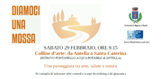 Sabato 29 febbraio una passeggiata tra arte e natura con partenza dall’Antella