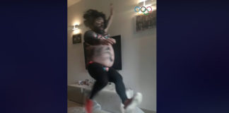 VIDEO / Ancora lui. Simone “Cobra” Cavuoti fra Fiona May e i fratelli Abbagnale. Irresistibile!