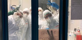 Direttamente dall’area Covid: “Grazie Scatenati Valdipesa. Torregalli non molla!”