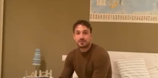 “Vecchi Leoni”… Lorenzo Checchi saluta il Poggibonsi da Imola (in C, con la fascia di capitano)