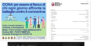 Anche gli Amatori della Polisportiva Staggia in beneficenza: per il SSN e l’ospedale di Campostaggia