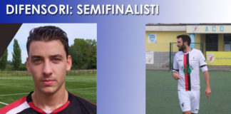 Giocatori Top 19/20, difensori in semifinale: Elisacci e Canocchi (al “fotofinish” su Galli)