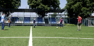 Il flash mob delle società dilettantistiche: i presidenti in campo insieme per il futuro