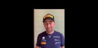 VIDEO / Bagno a Ripoli, il campione automobilistico Simone Faggioli per #IoMettoLaMascherina