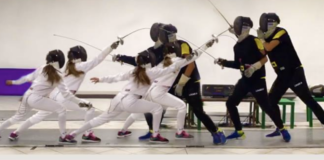 Luca e la sua ‘pazza’ idea della scherma in Valdelsa: “Scommessa vinta. Con tanto entusiasmo”