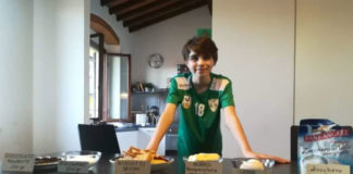 Con Riccardo Poli sotto… rete troviamo un grande classico: il Salame al cioccolato