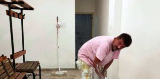 La nostra Stella della Settimana? E’ Axel Lombardi, con vernici, pennello e grande disponibilità