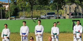 Passaggi di cintura per gli allievi della Empi Dojo di Bagno a Ripoli: gli esami alla casa del popolo di Osteria Nuova